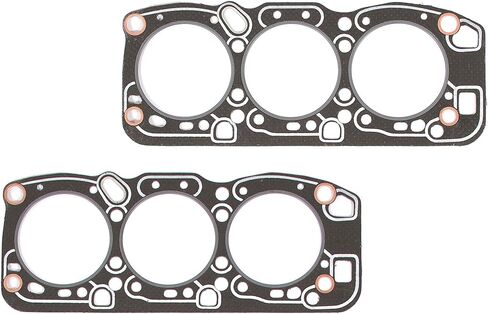 Evergreen HSHBIEV5017 Head Gasket Set Intake Exhaust Valves Compatible with 94-96 Mitsubishi Montero SR 3.5L 6G74 in Saudi Arabia