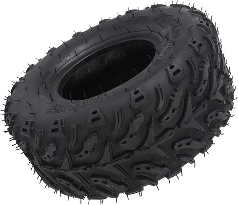 KIMISS 14x5.00-6 Tubeless Vacuum Tire for ATV, UTV & Cart, All Terrain Front Wheel with Rim, 6" Rubber Tire for Off Road Go Kart & Mini Bike in Saudi Arabia