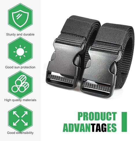 حزام ربط بطارية السيارة، 99 بوصة قابل للتعديل، مشبك تثبيت سريع للبطارية، أشرطة منسوجة من النايلون مع حلقة تسلق بلاستيكية، عالمية للسيارات وسيارات الدفع الرباعي والقوارب والأمتعة والرياضات الخارجية in Kuwait