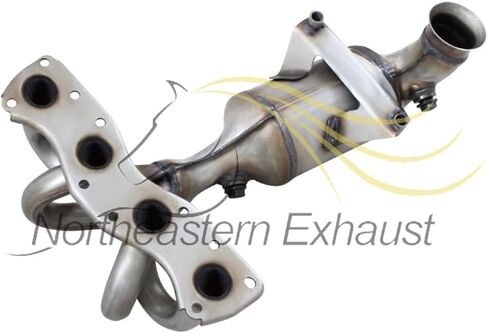 Northeastern Exhaust | Stainless Steel EPA-Approved Front Manifold Catalytic Compatible for 2007-2015 Mini Cooper 1.6L | Free Gasket Included | Automotive Replacement Part in Saudi Arabia