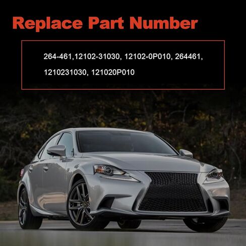 AUCERAMIC Lower Engine Oil Pan with Drain Plug Fit for Lexus GS300 2006, GS350 2007-2015, GS430 2006-2007, GS450h 2007-2014, GS460 2008-2011, IS250 2006-2015, IS350 2006-2015 V6 V8 RWD Only 1210231030 in Saudi Arabia