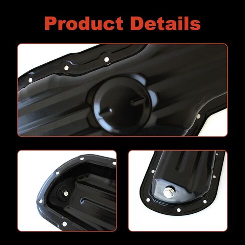 AUCERAMIC Lower Engine Oil Pan with Drain Plug Fit for Lexus GS300 2006, GS350 2007-2015, GS430 2006-2007, GS450h 2007-2014, GS460 2008-2011, IS250 2006-2015, IS350 2006-2015 V6 V8 RWD Only 1210231030 in Saudi Arabia