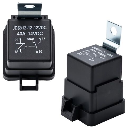 10 قطعة 12VDC 40Amp مقاوم للماء مرحل السيارة، 5 دبوس SPDT مع ضفيرة in Kuwait