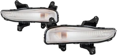 مجموعة مصابيح إشارة الركاب للسائق HEADLIGHTSDEPOT متوافقة مع 19-20 Kia Optima؛ معتمد من كابا in Saudi Arabia