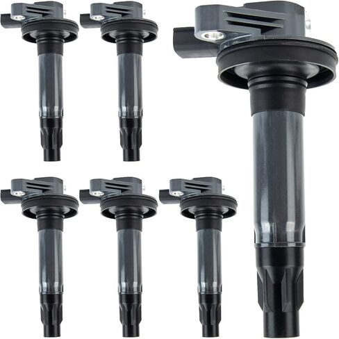 Torchbeam UF553 ملف الإشعال 6 حزمة، متوافق مع Explorer، F-150، Edge، Taurus، Taurus X، Sable، Fusion، MKX، MKZ، MKT، CX-9 in Saudi Arabia