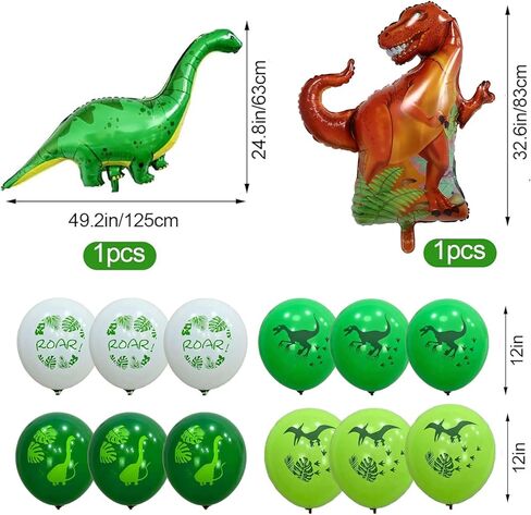 Dinosaur birthday party supplies decoraciones de estilo dinosaurio incluyen incluye platos de dinosaurio, , servilletas, pancartas, cubiertos, in Saudi Arabia