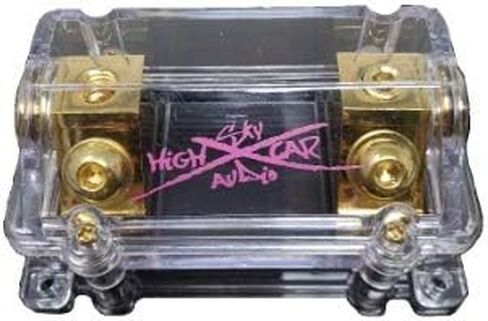 Sky High Car Audio 1/0 مقياس مقاوم للماء ANL فيوز حامل (برغي مجموعة) (أبيض) in Saudi Arabia