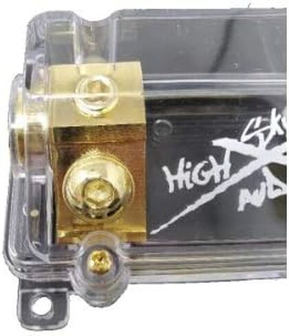 Sky High Car Audio 1/0 مقياس مقاوم للماء ANL فيوز حامل (برغي مجموعة) (أبيض) in Saudi Arabia