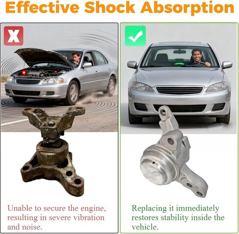 مجموعة حامل المحرك 3 قطع متوافقة مع محرك Ford Fusion 1.6L 2013-14 الأوتوماتيكي، حامل المحرك يحل محل A5768 BG9Z-6038-A in Kuwait