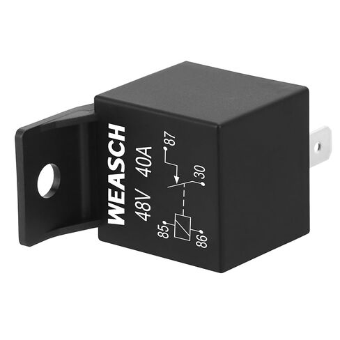 2 Pack Car Relay, 48V 40A, 4 Pin SPST, Automotive Switches and Starters, Waterproof Relay for Boat Tractor Truck Motorcycle (2) in Saudi Arabia
