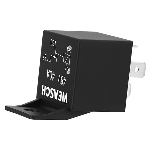 2 Pack Car Relay, 48V 40A, 4 Pin SPST, Automotive Switches and Starters, Waterproof Relay for Boat Tractor Truck Motorcycle (2) in Saudi Arabia