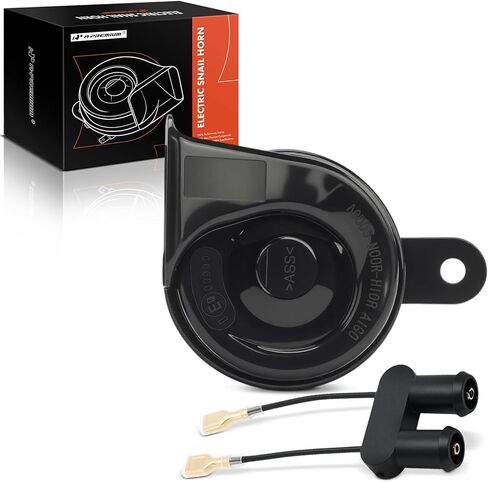 A-Premium Snail Horn Compatible with Mitsubishi Outlander PHEV Sport, Mirage G4, Lancer, Eclipse Cross, Galant, Endeavor, i-MiEV, 3000GT, ASX, Cordia, Diamante, Expo LRV, Grandis, L200, Lancer, Precis in Saudi Arabia