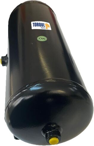 Torque 2 Gallon (8L) Capacity Air Tank, 3 Port Air Tank for Air Suspension Air Ride Bag Compressor and Truck Train Horns (TRAT58016503) in Saudi Arabia