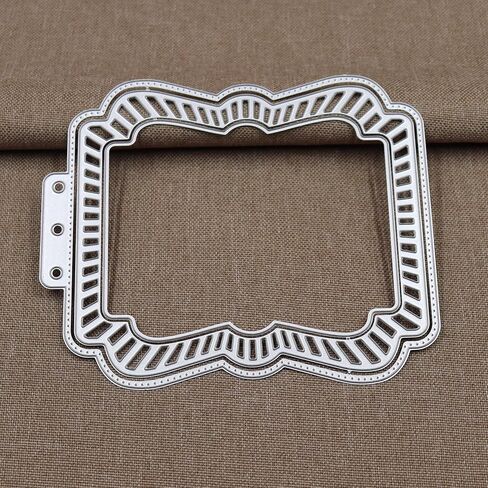 Rectangle Frame Folder Die Cuts for Card Making Binder Stamps Cutting Dies for DIY Paper Scrapbooking Crafts Embossing Decorations in Saudi Arabia