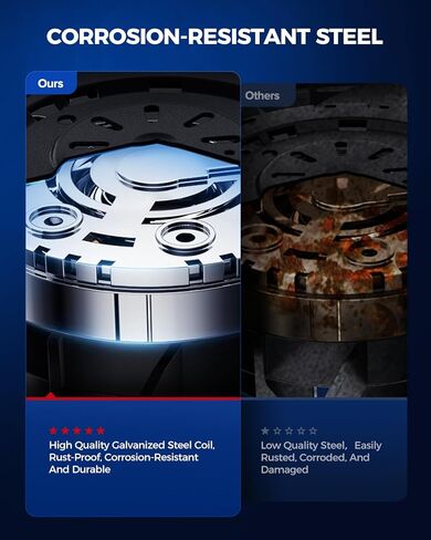 مروحة تبريد مشعاع المحرك KAX، متوافقة مع Jetta، Passat، Golf، Tigua n، GTI، A3، A3 Quattro، Beetle، CC، Rabbit، Eos، TT، TT Quattro، R32، استبدال # 620805، 1K0959455DH، 1K0959455DT in Kuwait