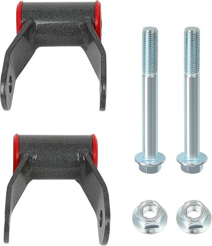 SCITOO 2" Rear Drop Lowering Shackles Kit 1998-2011 for Ford Ranger Durable Leaf Spring Accessory Suspension Bracket Replacement 710520 in Saudi Arabia