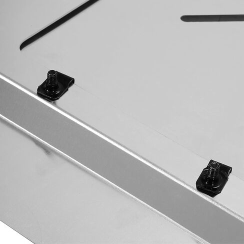 KUAFU Aluminum Under Tray Skid Plate Compatible with 2004 2005 2006 2007 Subaru WRX/STI Silver Engine Splash Shield in Saudi Arabia