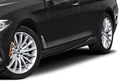 5pcs Combo Front Bumper Body Kit Lip + Side Skirt Extensions Diffuser Compatible with 2008-2013 Infiniti G37 Coupe/2DR Only 2009 2010 2011 2012 (Painted Black) in Saudi Arabia