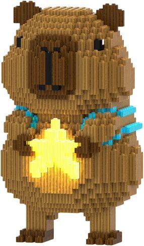 مجموعة مكعبات بناء كابيبارا (7390)، مكعبات صغيرة صغيرة، مناسبة للبالغين in Kuwait