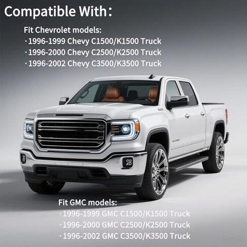 599-007 وحدة التحكم في المناخ A/C سخان لوحة تكييف الهواء متوافقة مع شاحنة Chevy/GMC C1500 C2500 C3500 K1500 K2500 K3500 1996-1999، مفتاح التحكم في سخان A/C 16231175 9378815 in Kuwait