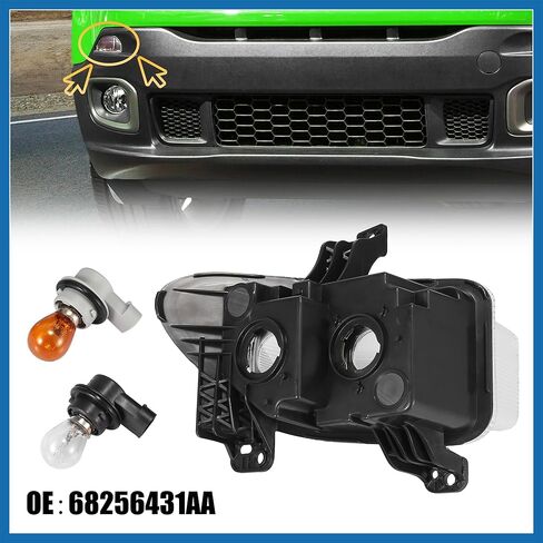 سيارة الجبهة مصباح إشارة جانب الركاب لاستبدال Jeep Renegade 2015-2018 CH2531105 68256431AA استبدال العنصر in Kuwait
