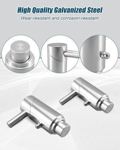 2Pcs 3/4" Spring Loaded Twist Lock Plunger Pin fit for Cam Lock Wrecker Wheel Lift Farm Equipment Tow Truck in Saudi Arabia