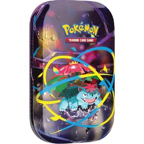Pokémon TCG: علبة Mega Heroes Mini Tin - Mega Venasuar (ملصق واحد، وبطاقة فنية واحدة، و2 حزمة معززة) in Kuwait