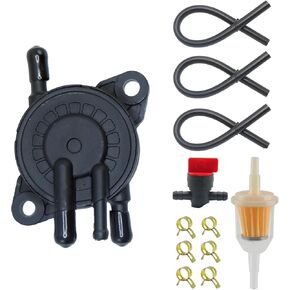 مضخة وقود 16700-Z6L-003 مع فلتر وصمام وقود مناسب لهوندا GX630 GX630R GX630RH GX660 GX660R GX660RH GX690 GX690R GX690RH GXV630R GXV630RH GXV690R Cub Cadet RZT-L42 مضخة وقود جزازة in Kuwait