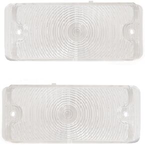 Parking Light Lens Clear Pair For Chevrolet C20 Pickup Truck 1967-1968 in Kuwait