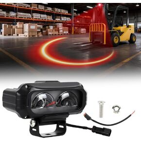 LED Forklift Safety Lights, Red Straight Line ZoneForklift Warning Lights, Industrial Warehouse Pedestrian Area Spotlight, 1PCS in Kuwait
