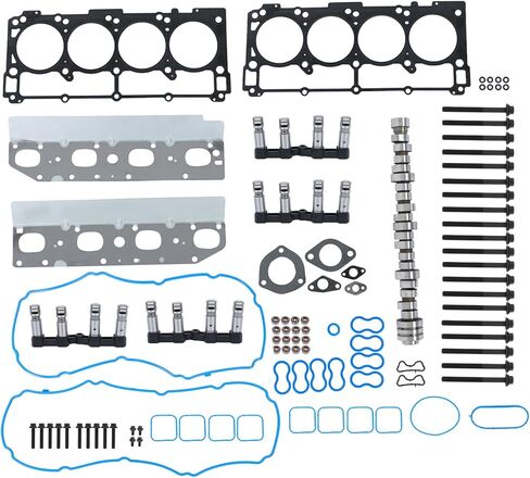 WFLNHB MDS Lifters Camshaft Kit Replacement for Ram 1500 5.7L Engine 2009-2015 Replacement for Aspen 5.7L Engine V8 2009 53022314AD 5038785AD in Saudi Arabia