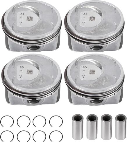 4x Engine Piston Ring Set 11257566019 Fits for MINI Cooper S JCW R55 R56 R57 R58 R59 N14B16A N14B16C 1.6 Turbo After-Market Parts in Kuwait