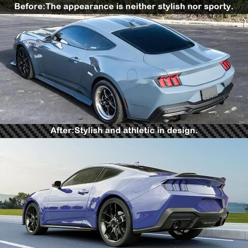 Rear Trunk Wing Spoiler for 2016-2024 Chevy Camaro, ZL1/1LE Style Chevy Camaro SS Wing Accessories Body Kit Replacement (Gloss Black) in Saudi Arabia