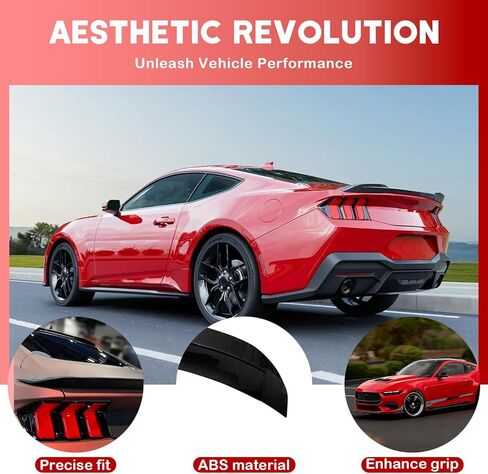 Rear Trunk Wing Spoiler for 2016-2024 Chevy Camaro, ZL1/1LE Style Chevy Camaro SS Wing Accessories Body Kit Replacement (Gloss Black) in Saudi Arabia
