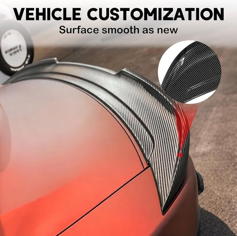 Rear Trunk Wing Spoiler for 2016-2024 Chevy Camaro, ZL1/1LE Style Chevy Camaro SS Wing Accessories Body Kit Replacement (Gloss Black) in Saudi Arabia