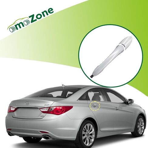 مقبض الباب الخارجي الأمامي/الخلفي الأيسر والأيمن باللون الأسود متوافق مع 2011-2015 Hyundai Sonata يستبدل 82651-3S000 82652-3S000 82652-3S020 83652-3S000 in Saudi Arabia