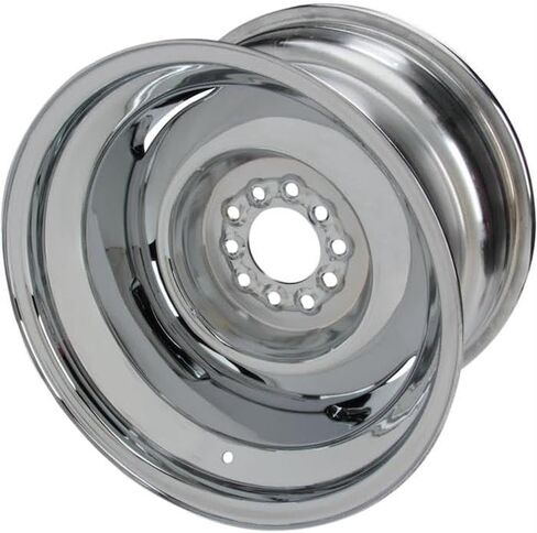 Speedway Vintage 16x7 Chrome Steel Wheel, 5 on 4.5/4.75, 4.0 BS in Saudi Arabia