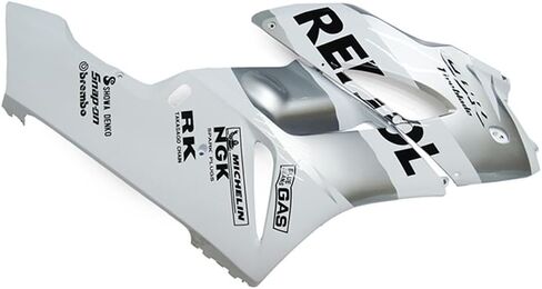 ABS حقن كامل Fairing Kit يصلح لهوندا CBR1000RR 2004 2005 CBR 1000RR 04 05 Sportbike دراجة نارية البلاستيك هيكل السيارة إطار الجسم القلنسة مجموعة - فضي أبيض in Kuwait