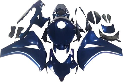 ABS حقن كامل Fairing Kit يصلح لهوندا CBR1000RR 2004 2005 CBR 1000RR 04 05 Sportbike دراجة نارية البلاستيك هيكل السيارة إطار الجسم القلنسة مجموعة - فضي أبيض in Kuwait