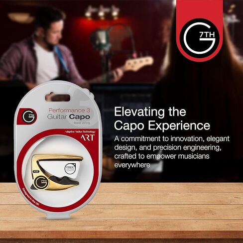 G7th Performance 2 Classical Capo, Gold Plated (G7P2CLGD) in Saudi Arabia