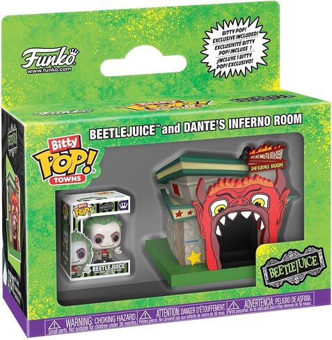 Funko Pop! Bitty Town: Beetlejuice and Dantes Infernal Room in Saudi Arabia