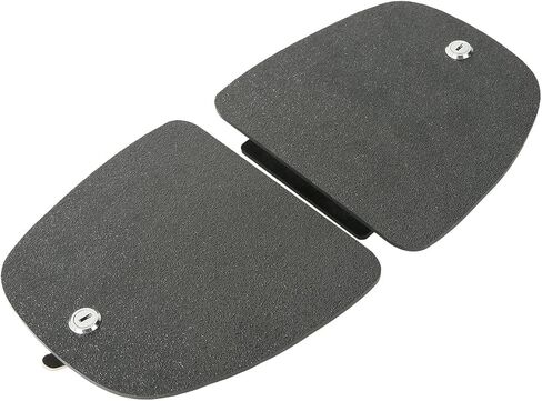 TCT-MOTORPARTS Lower Fairing Locking Glovebox Doors Fit For Harley Touring models Road King Road Glide 2005-2013 Classic FLHTC FLHTCU FLHTP Black in Saudi Arabia