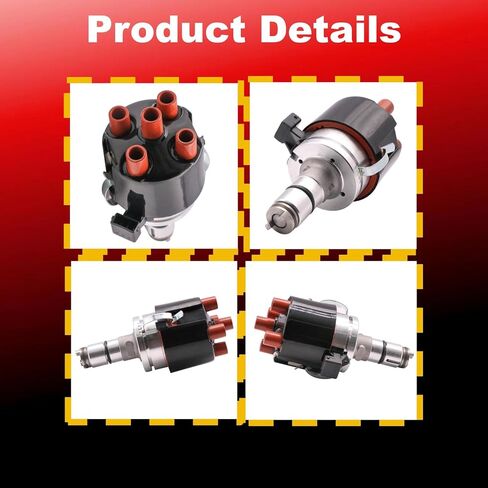BestParts 025905237 موزع الإشعال متوافق مع Volkswagen 1986-1991 Vanagon 1986-1991 Transporter III 2.1L 2109CC H4 GAS OHV مستنشق بشكل طبيعي in Saudi Arabia