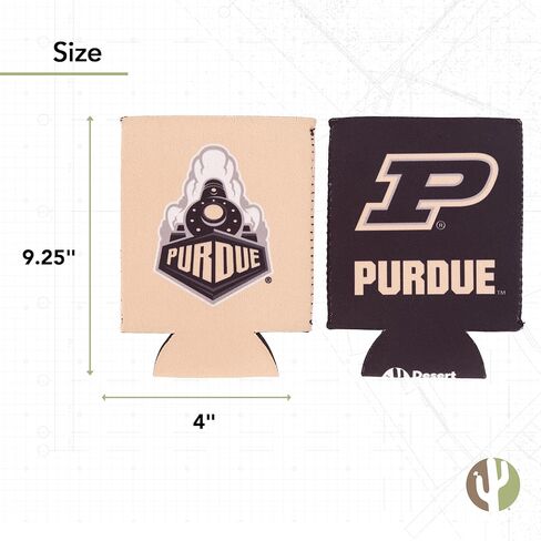 Purdue University Can Insulator Beverage Cooler 4 Pack Foam Beverage Holder Boilermakers (4 Pack Can) in Saudi Arabia