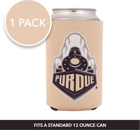 Purdue University Can Insulator Beverage Cooler 4 Pack Foam Beverage Holder Boilermakers (4 Pack Can) in Saudi Arabia