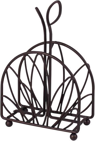 Spectrum Diversified A83910 Yumi Napkin Holder, Black in Saudi Arabia