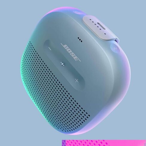 Bose SoundLink Micro: مكبر صوت بلوتوث صغير محمول (مقاوم للماء)، برتقالي ساطع in Saudi Arabia