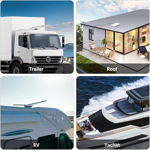 XLTTYWL Starlink حامل جداري طويل، طول ممتد، طقم تركيب Starlink لطقم الإنترنت Starlink عبر الأقمار الصناعية، مصمم للتركيب على الحائط، والإفريز، واللفافة، متوافق مع Starlink Dishy in Kuwait