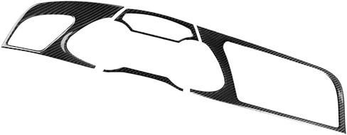 Cnthan7 Car Interior Dashboard Panel Cover Trim Carbon Fiber Replacement for Audi A4 B8 2009-2016 in Kuwait