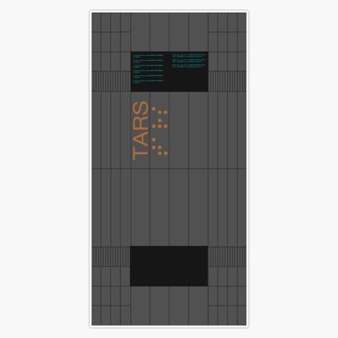 MAGNET Tars From Interstellar Magnetic Vinyl Sticker Decal Magnet 5" in Saudi Arabia